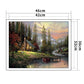 11ct Stamped Cross Stitch - Quiet River (36*46cm)