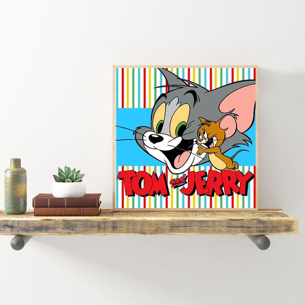 5D DIY Diamond Painting Kit - Full Round - Tom & Jerry C