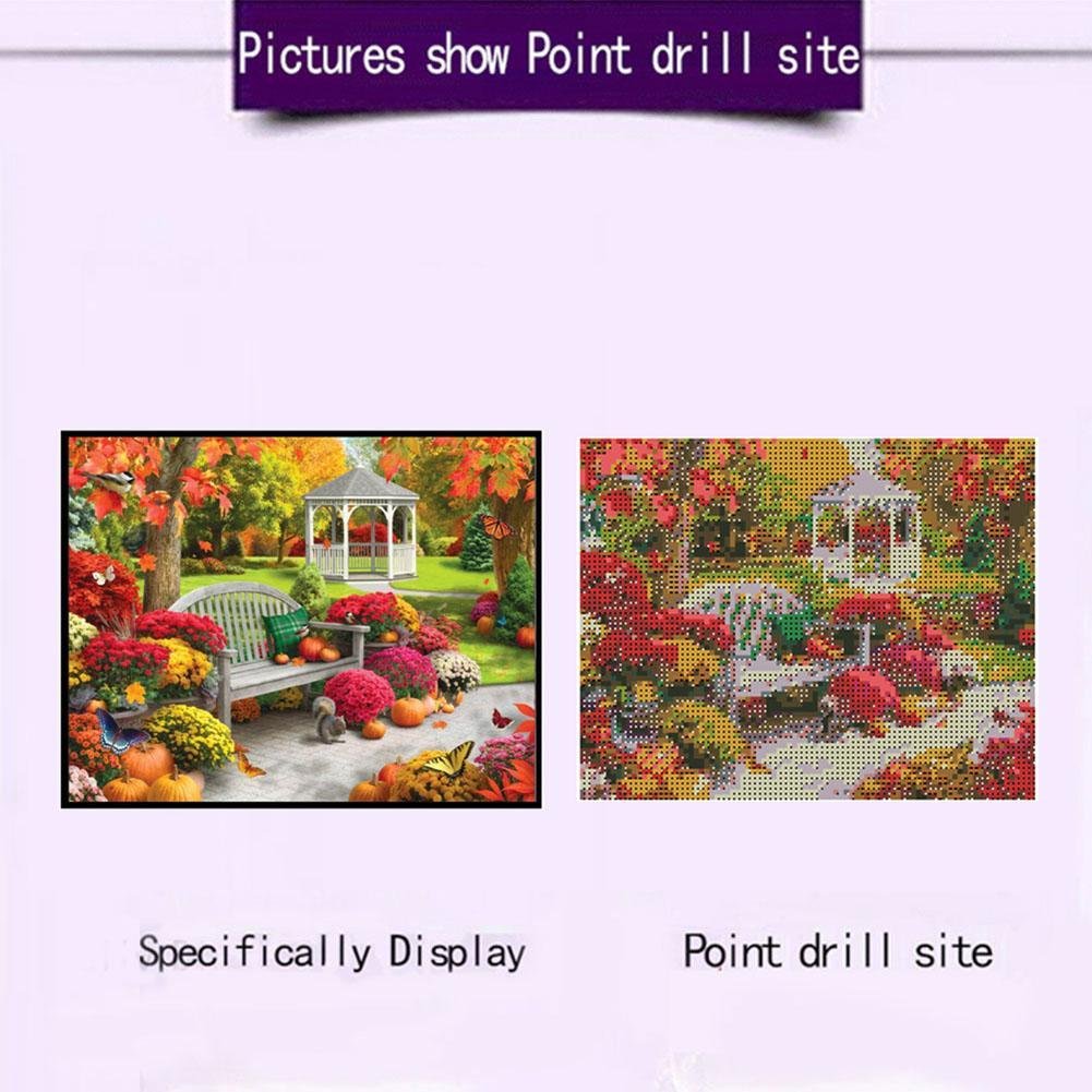 Diamond Painting - Full Round - Garden