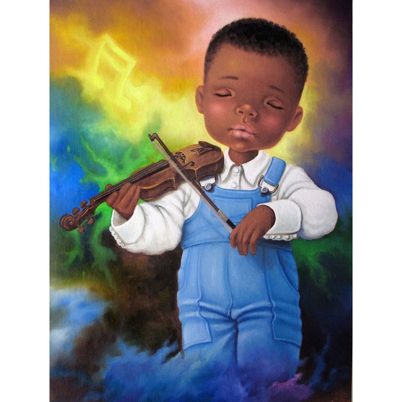 African Boy 5D DIY Diamond embroidery