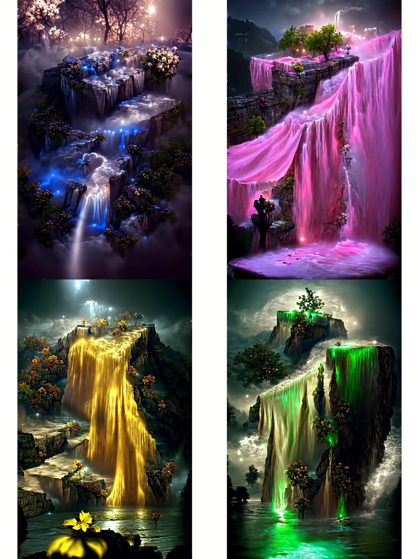 Scenery | Full Round/Square Diamond Painting Kits 60x90cm 70x100cm