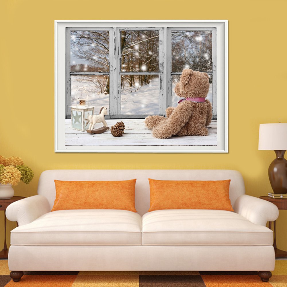 Diamond Painting - Full Round - Bear C