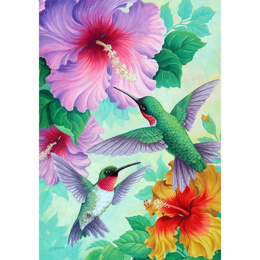 5D Diy Diamond Painting Kit Full Round Beads Spiritual Bird