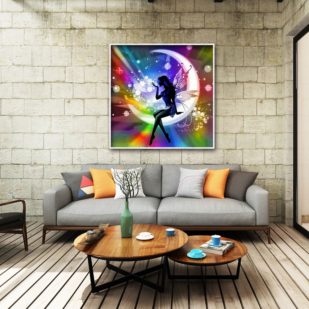 Diamond Painting - Full Round - Fairy Girl A