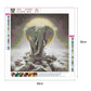 Diamond Painting - Full Round - Elephant A