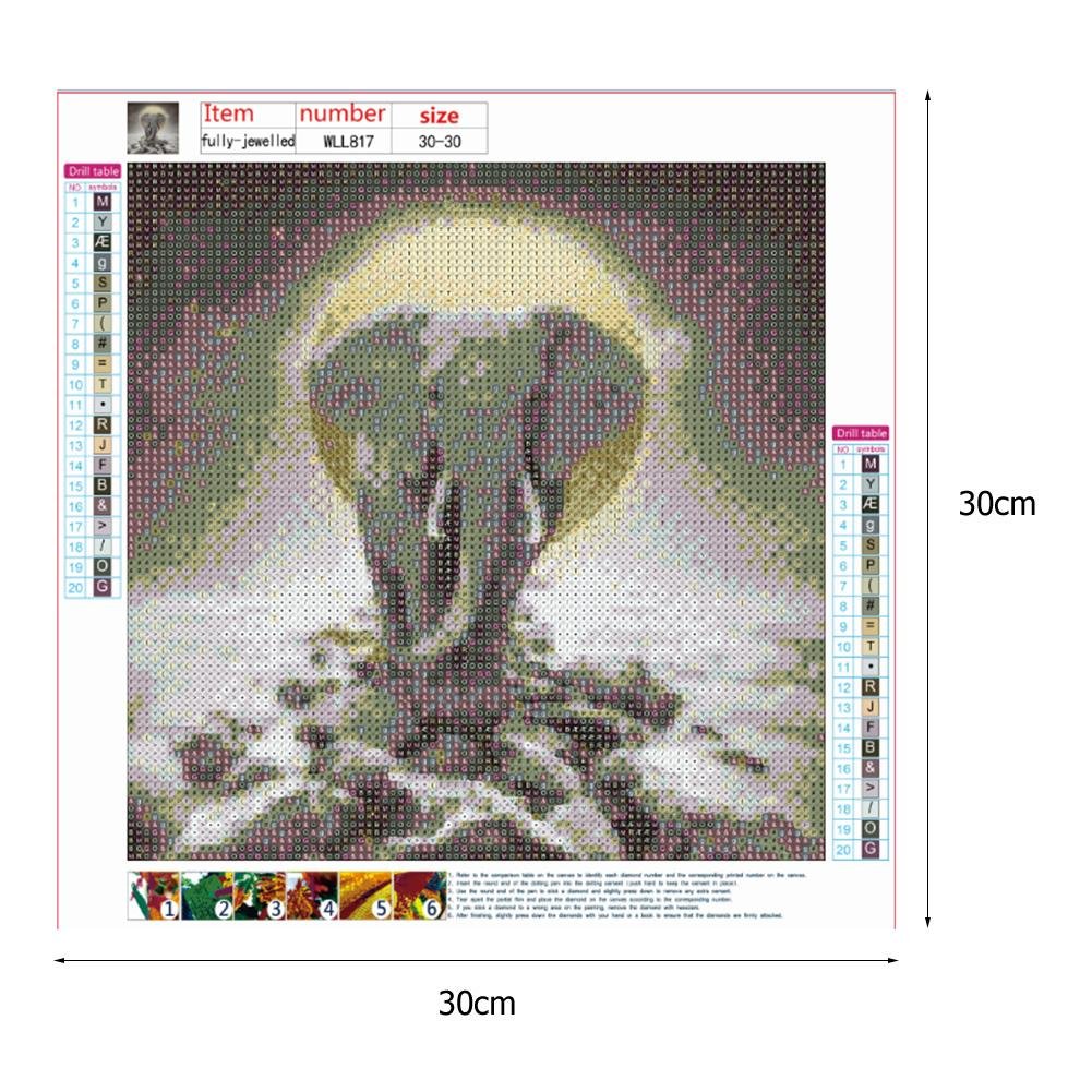 Diamond Painting - Full Round - Elephant A