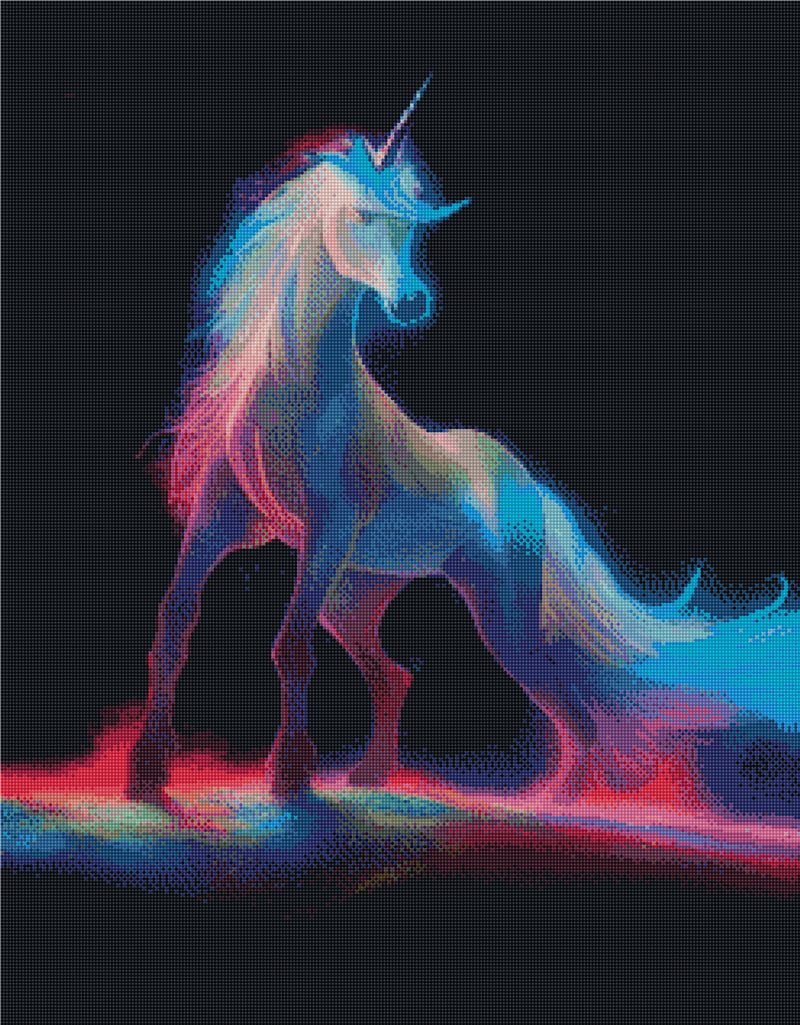 Horse Full drill dreamlike Diamond Painting Kits 50x70cm 60x80cm