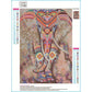 Diamond Painting - Full Round - Colorful Elephant B