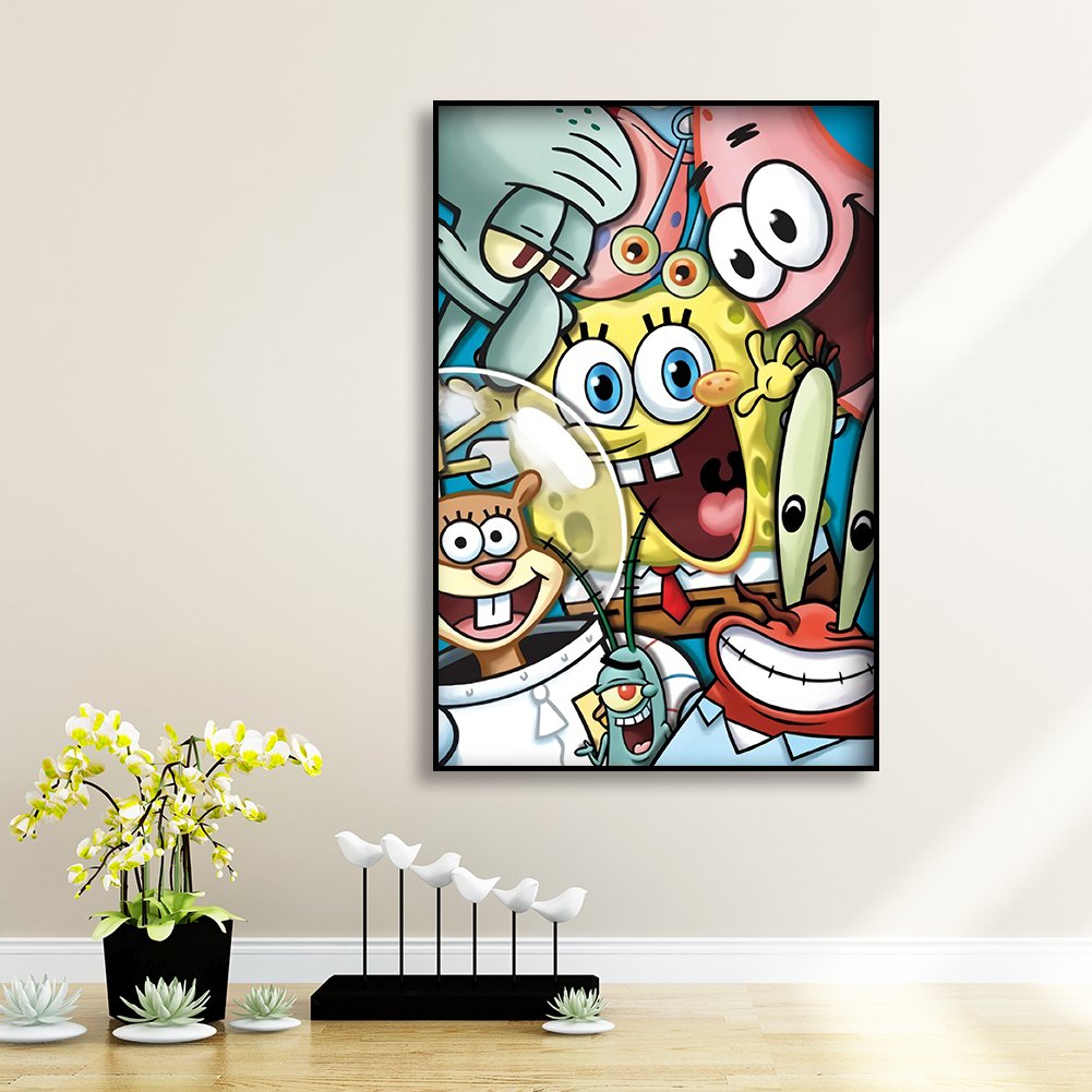 Diamond Painting - Full Round - Cartoon Figure