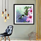 Diamond Painting - Full Round - Flower Bird B