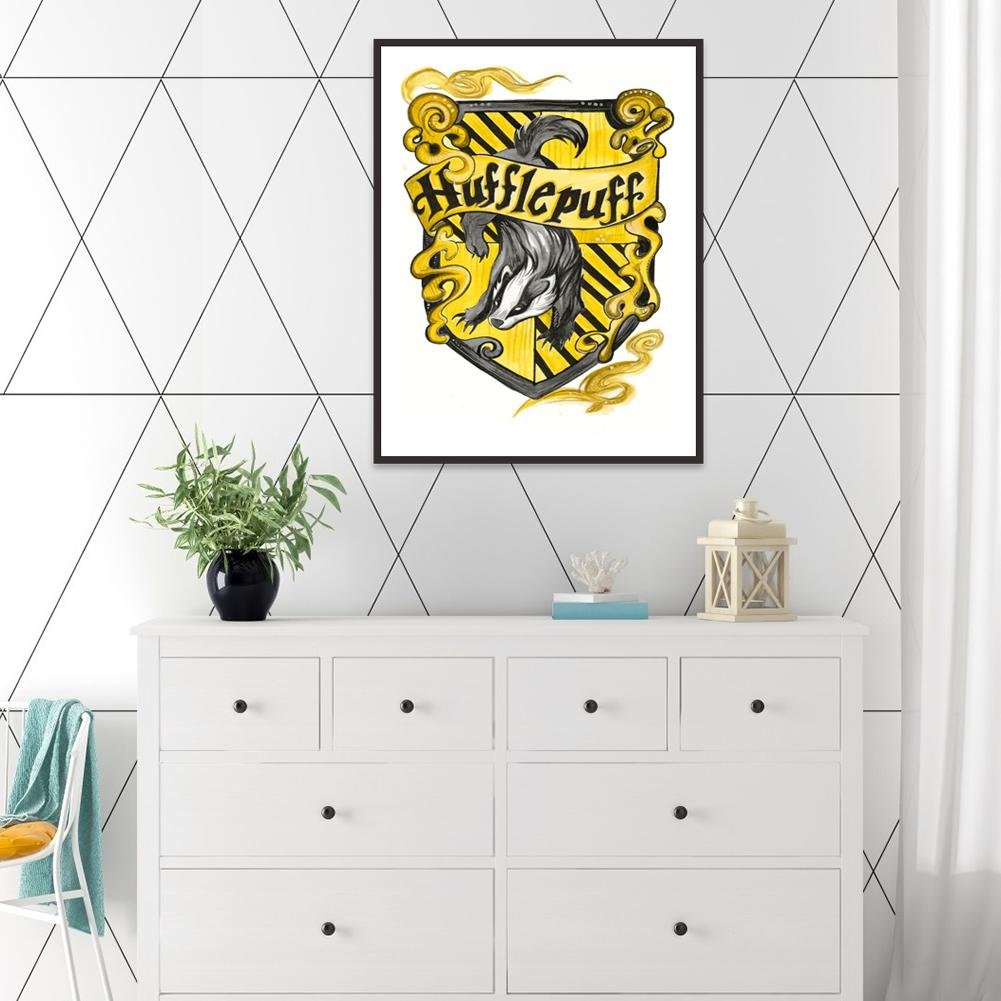 Diamond Painting - Full Round - Hufflepuff A