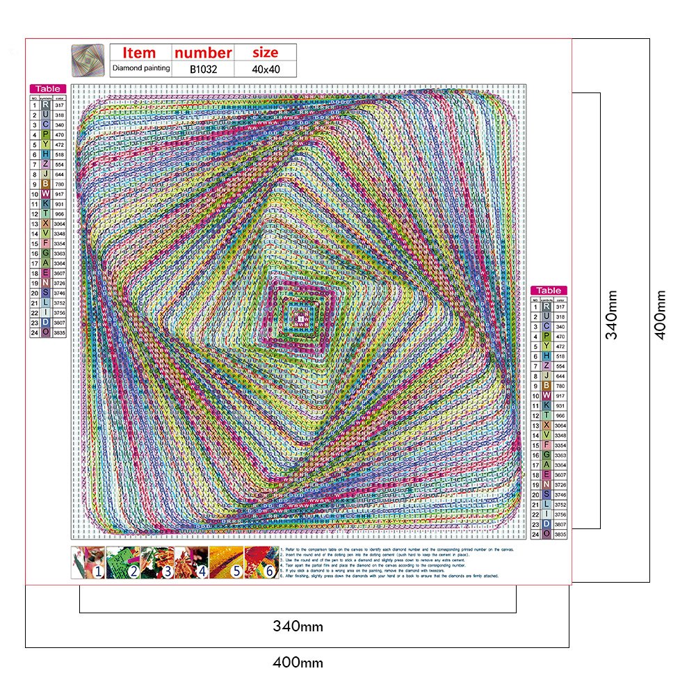 Diamond Painting - Full Round - Abstract Art Three Dimension
