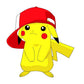 5D Diy Diamond Painting Kit Full Round Beads Cute Pikachu