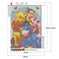 Winnie The Pooh And Friends Beads Art Canvas With Printing