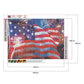 Diamond Painting - Full Round - Firework Flag