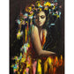 Full Round Diamond Painting Kits African Woman Colorful Hair