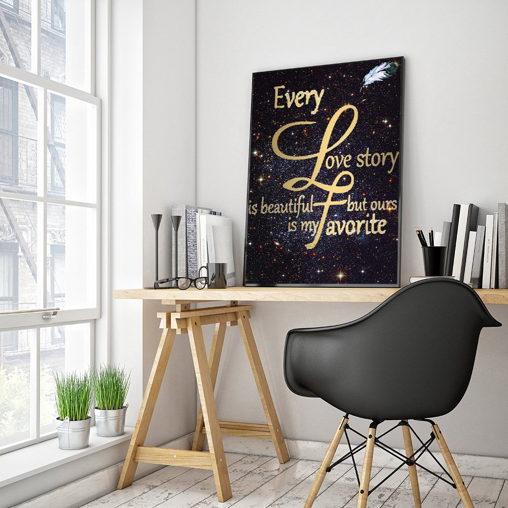 Diamond Painting - Full Round - Love Story