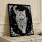 DIY Pearl Painting With Frame - Handmade Self-Adhesive Pearls - Cat (30*40cm) A