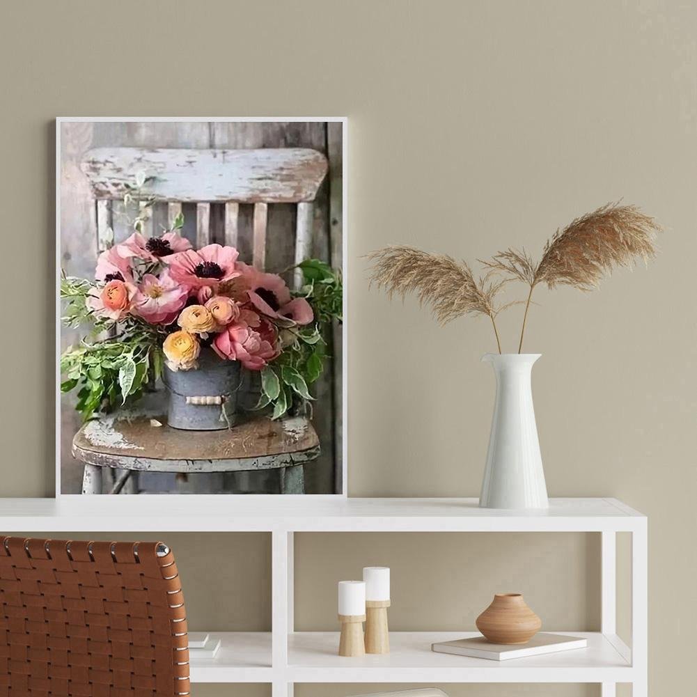 Diamond Painting - Full Round - Desk Flower