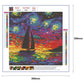 Diamond Painting - Full Round - Oil Painting Sail Boat