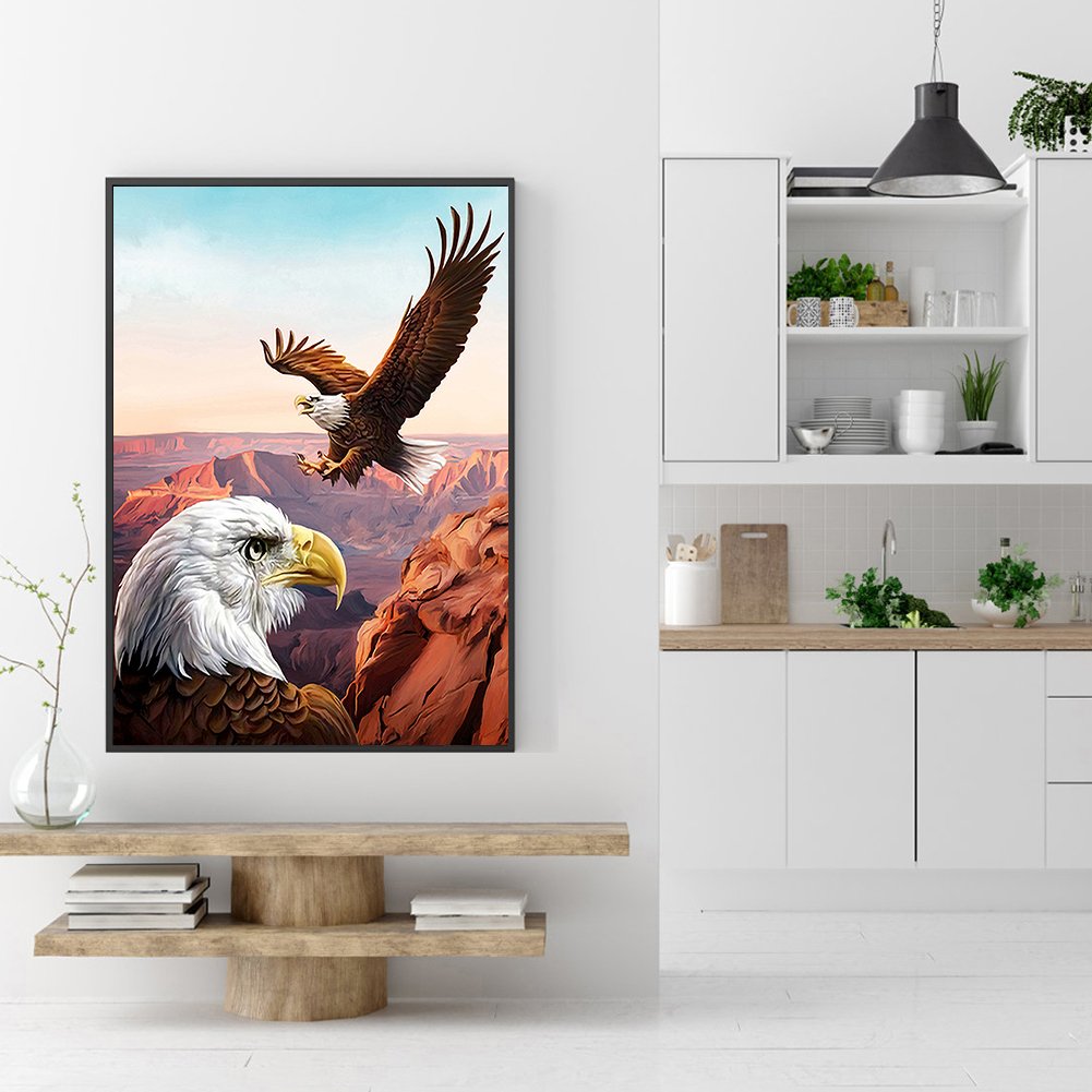 Diamond Painting - Full Round - Eagle E