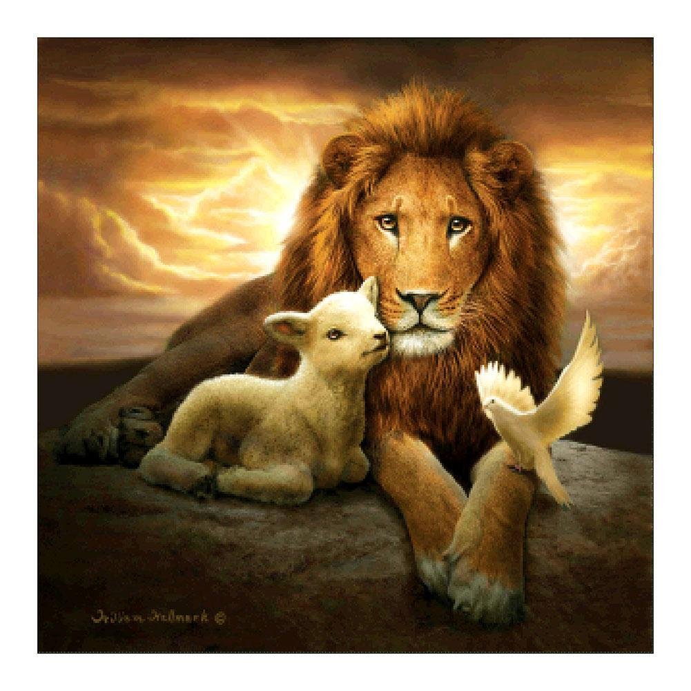 Diamond Painting - Full Round - Lion A