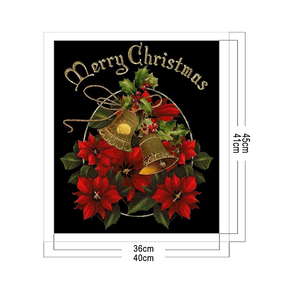 11ct Stamped Cross Stitch - Christmas Bells(40*45cm)