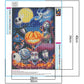 5D DIY Diamond Painting Kit - Full Round - Halloween C