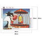 Diamond Painting - Full Round - Cat & Bird