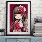 5D DIY Diamond Painting Kit - Full Round - Japanese Doll