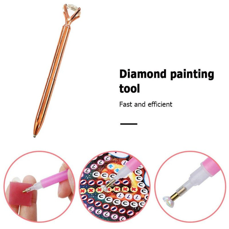 5D Square Round Diamond Painting DIY Handicrafts Point Drill Pen Art Craft