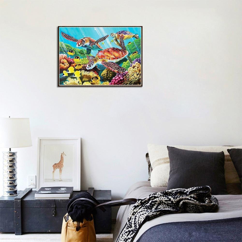 Diamond Painting - Full Round - Sea Turtles