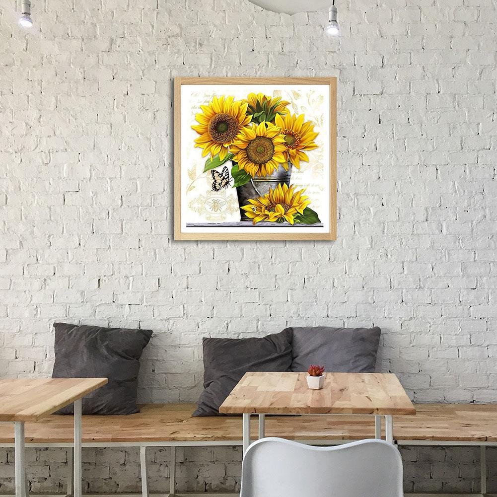 Diamond Painting - Full Square - Sunflower
