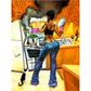 5d Full Round Drill Diamond Painting Kits African Woman Cooking