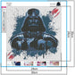 5D Diy Diamond Painting - Full Round - Black Warrior