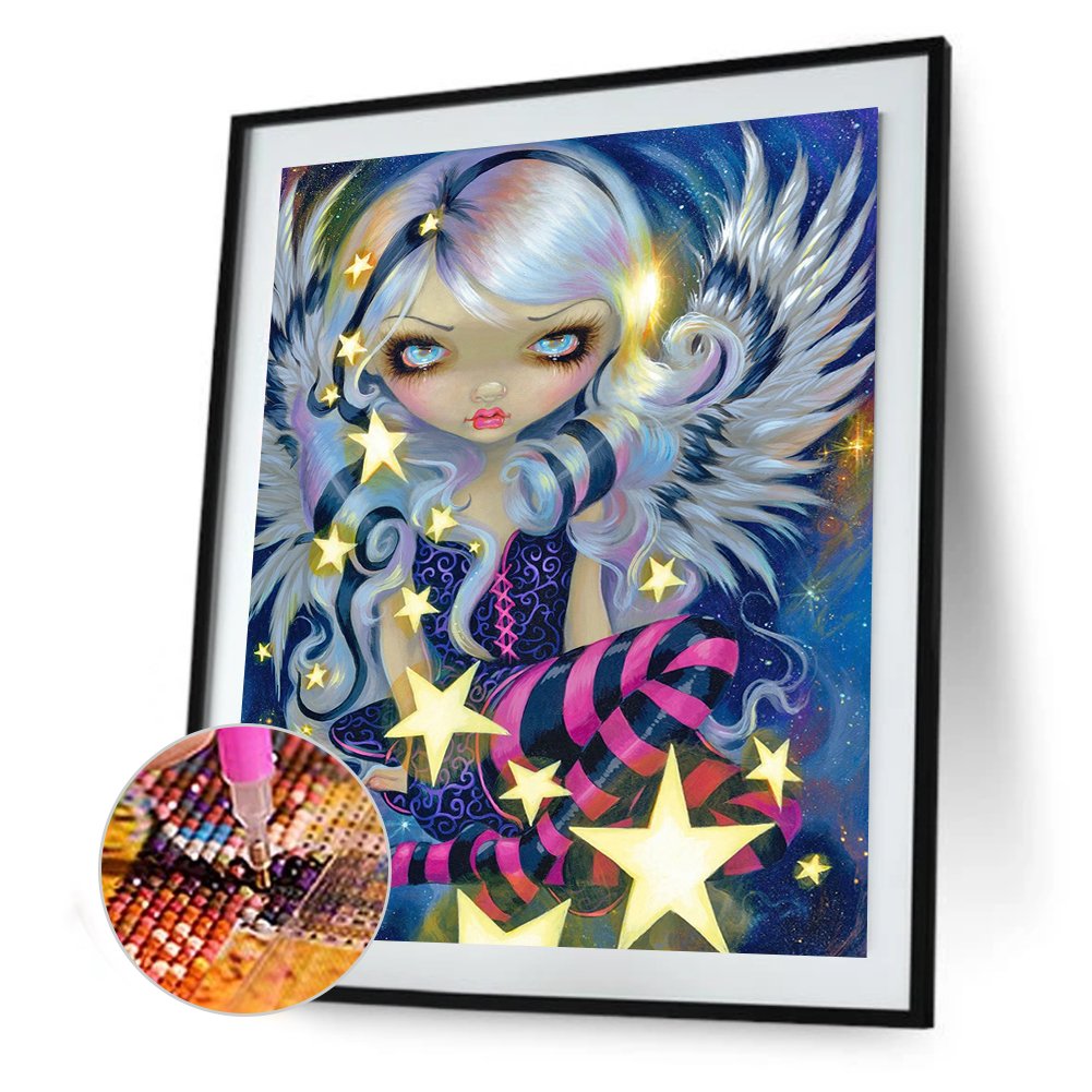 Diamond Painting - Full Round - Cartoon Big Eyes C