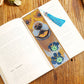 DIY Diamond Painting Bookmark with Tassel Dog