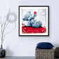 Diamond Painting - Full Round - Love Bear