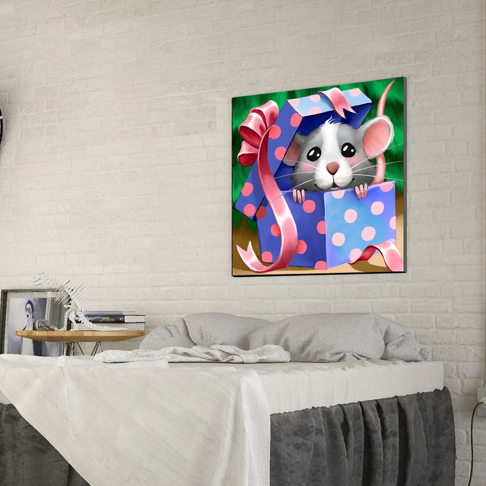 Diamond Painting - Full Round - Surprise Mouse