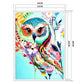 11ct Stamped Cross Stitch - Colorful Owl(36*46cm)