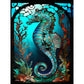 5D DIY Diamond Painting - Full Round / Square  - Seahorse Marine Organism C