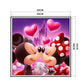 11ct Stamped Cross Stitch - Mickey Mouse(50*50cm)