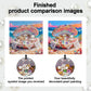 DIY Pearl Painting With Frame - Handmade Self-Adhesive Pearls - Shell (25*25cm) A