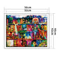 14CT  Counted Cross Stitch - Cartoon (40*50cm)