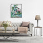 Flower DIY Oil Coloring Canvas Paint Drawing Pictures Living Room Wall Art