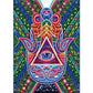 Hand Eye Crystal Rhinestone Luminous Diamond Painting