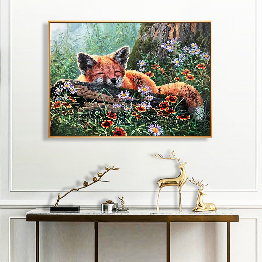 11ct Stamped Cross Stitch - Fox (50*40cm)