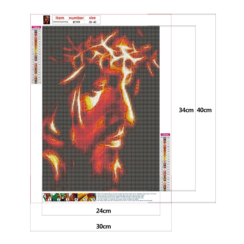 Diamond Painting - Full Round - Abstract Jesus