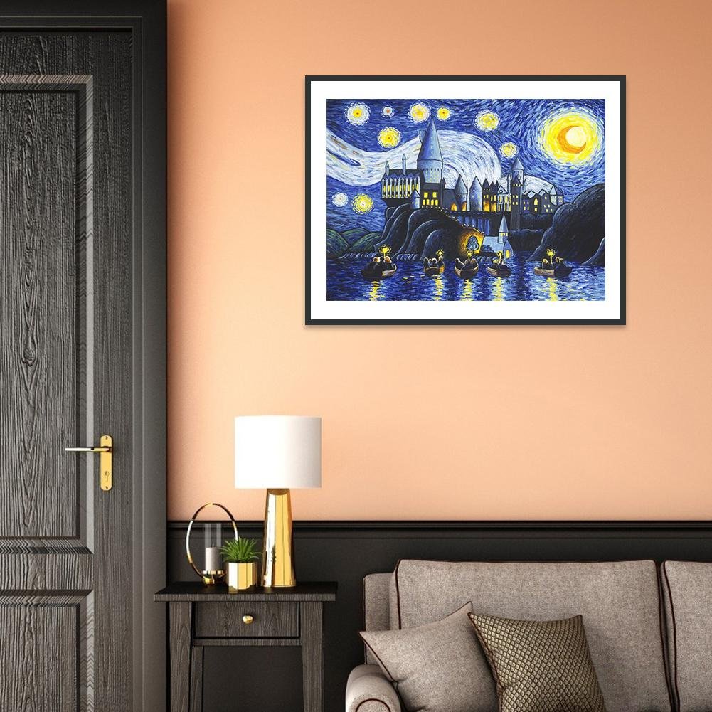 Diamond Painting - Full Round / Square - Starry Night A