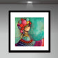Diamond Painting - Full Round - Girl Knitting
